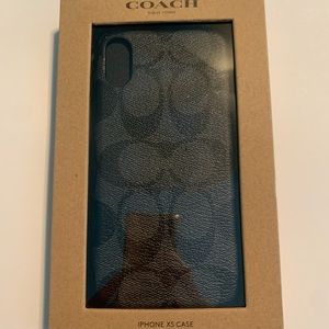 Coach iphone xs case